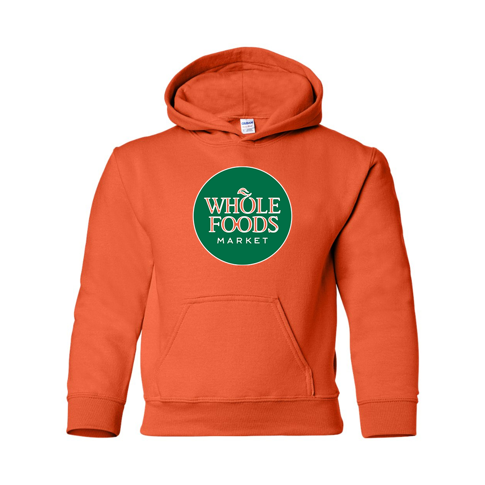 Youth Whole Foods Market Gildan Heavy Blend  Hooded Sweatshirt